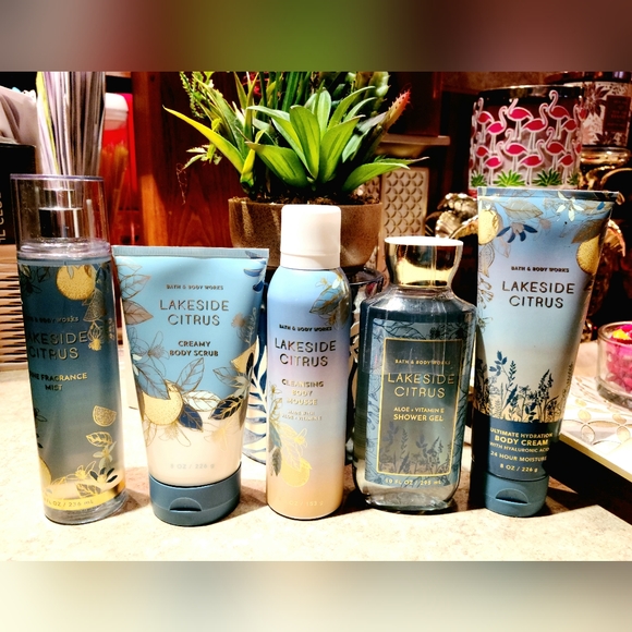 Bath & Body Works Bath & Body Lakeside Citrus 5piece Bath Body Works Bundle Poshmark
